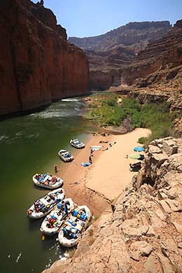 Grand Canyon rafting 2019