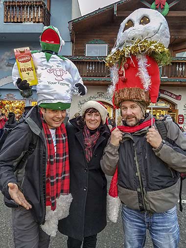 Crazy hat in Leavenworth