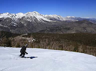 June Mountain ripping it