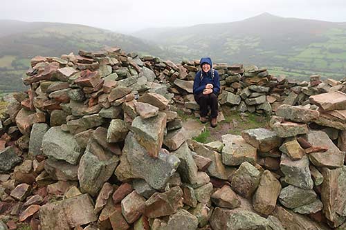 Remains atop Table Mountain, Wales