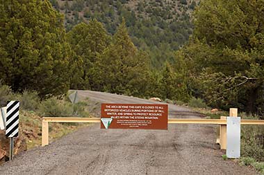 Oregon Roaring Springs Steens closure