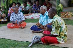 Naselesele “sevusevu” ceremony