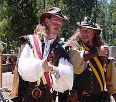 Renaissance faire tourney announcers