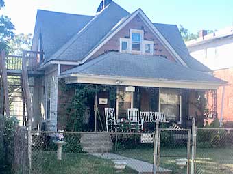 Walt Disney boyhood home in Kansas City, Missouri