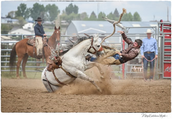 Glen Shelley's Mother's Day Ranch Bronc Riding Bronc, Burns, Oregon