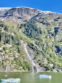 Tracy Arm waterfall