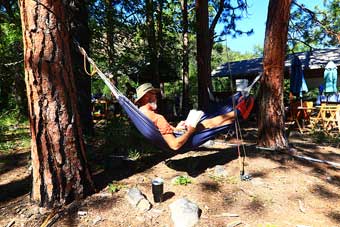 Hammock time on the  Upper Klamath River         