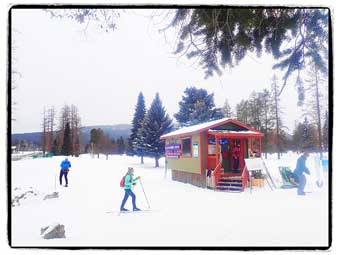 Nordic skiing, Flathead Valley, Montana