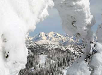 Skiing at Whitefish Mountain Resort, Montana