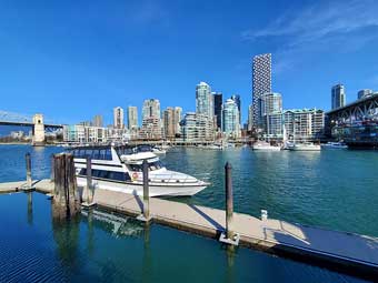 Granville Island stop on way to Whistler