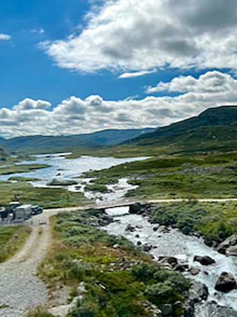 View from the Bergensbanen train, Norway