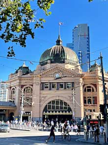 Melbourne, Flinders Street Station