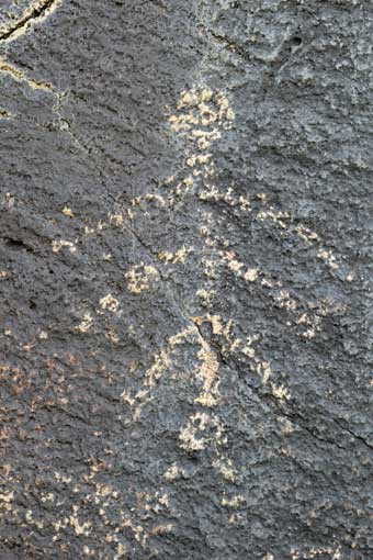 Hart Mountain National Antelope Refuge, Oregon, petroglyph