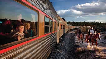 Grand Canyon Railway entertainment