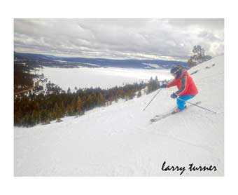 Warner Canyon skiing