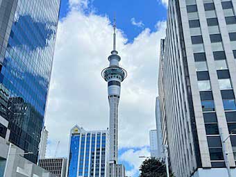 Auckland sky tower