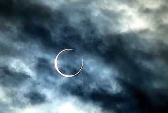 2023 Annualar eclipse seen from Christmas Valley, Oregon