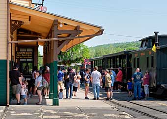 East Broad Top Railway station stop