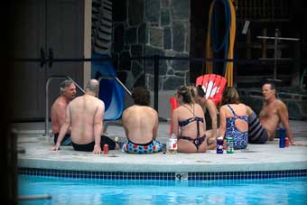 Whistler hot tub