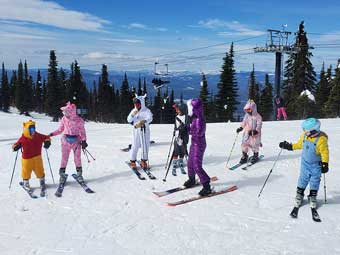 Whitefish skiing