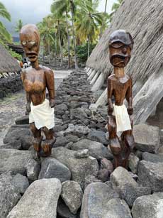 Sights at Pu’uhonua o Honaunau National Historic Park