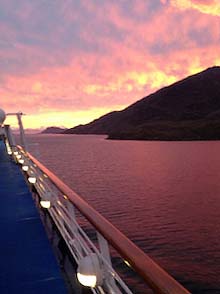 Patagonia sunset