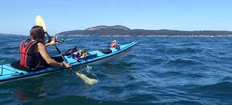 Kayakingin the San Juan Islands