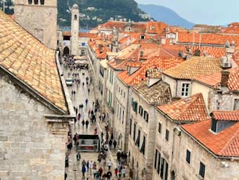 Dubrovnik’s main street