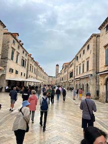 On the Streets of Dubrovnik