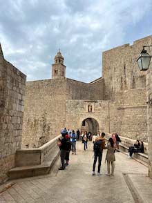 Walking the walls of Dubrovnik