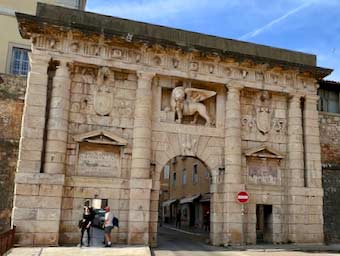 The Land Gate of Zadar