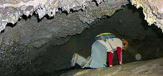 Lava tube crawl