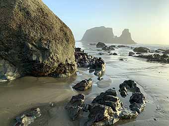 Coquille Point beach Oregon