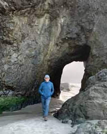 Bandon, walking among the rocks