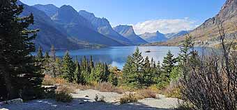St Mary Lake Glacier NP