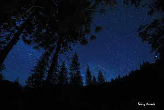 Upper Klamath night sky