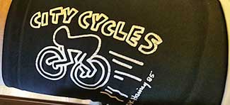 Keith Haring bike shorts