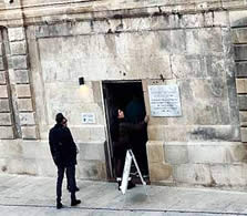 Ortigia hypogeum The Ortigia entrance to the World War II Air Raid Shelter Tunnels