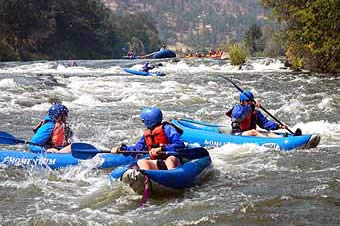"New" Klamath inflatable rafting