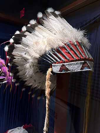 High Desert Museum historic headdress