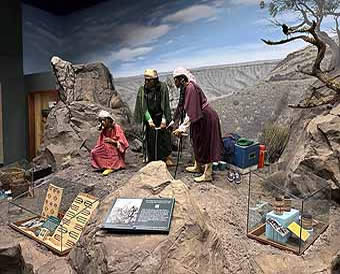 High Desert Museum Native American encampment